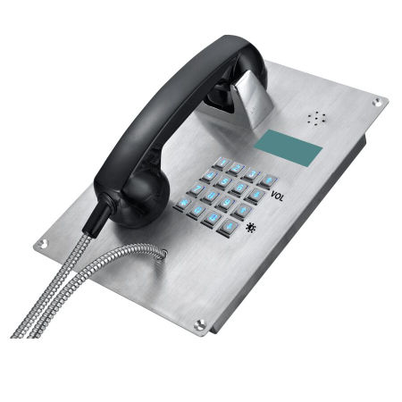 stainless steel telephone